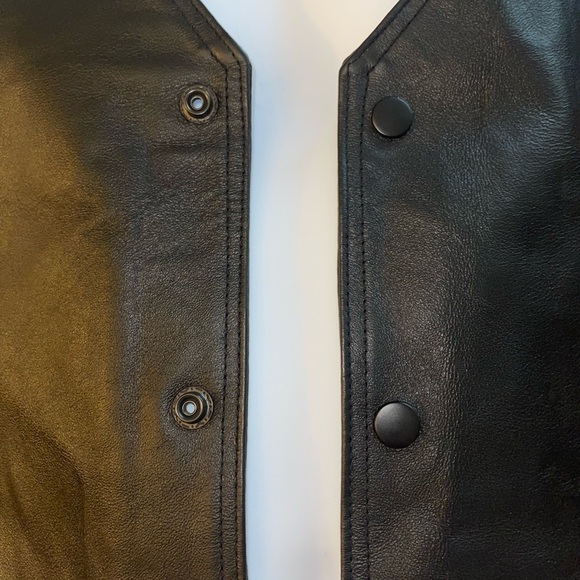 100% Genuine leather vest - Embroidered with Airforce - NWT - Size XL - Picture 9 of 9